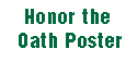 Tn Dept of Correction Honor the Oath Poster